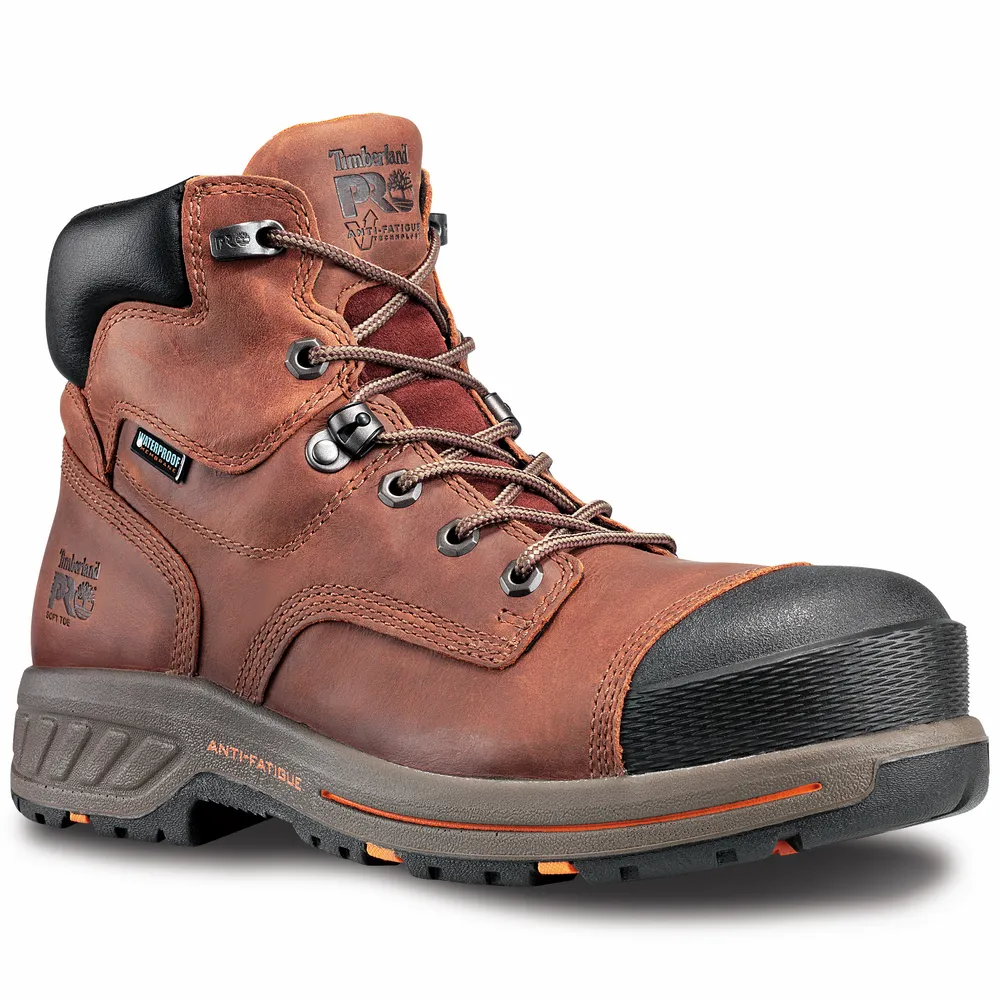 6IN. HELIX HD WATERPROOF BOOT - 214-Red Brown | Timberland PRO TB0A1KPF
