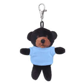 Black Teddy Keychain with Tee