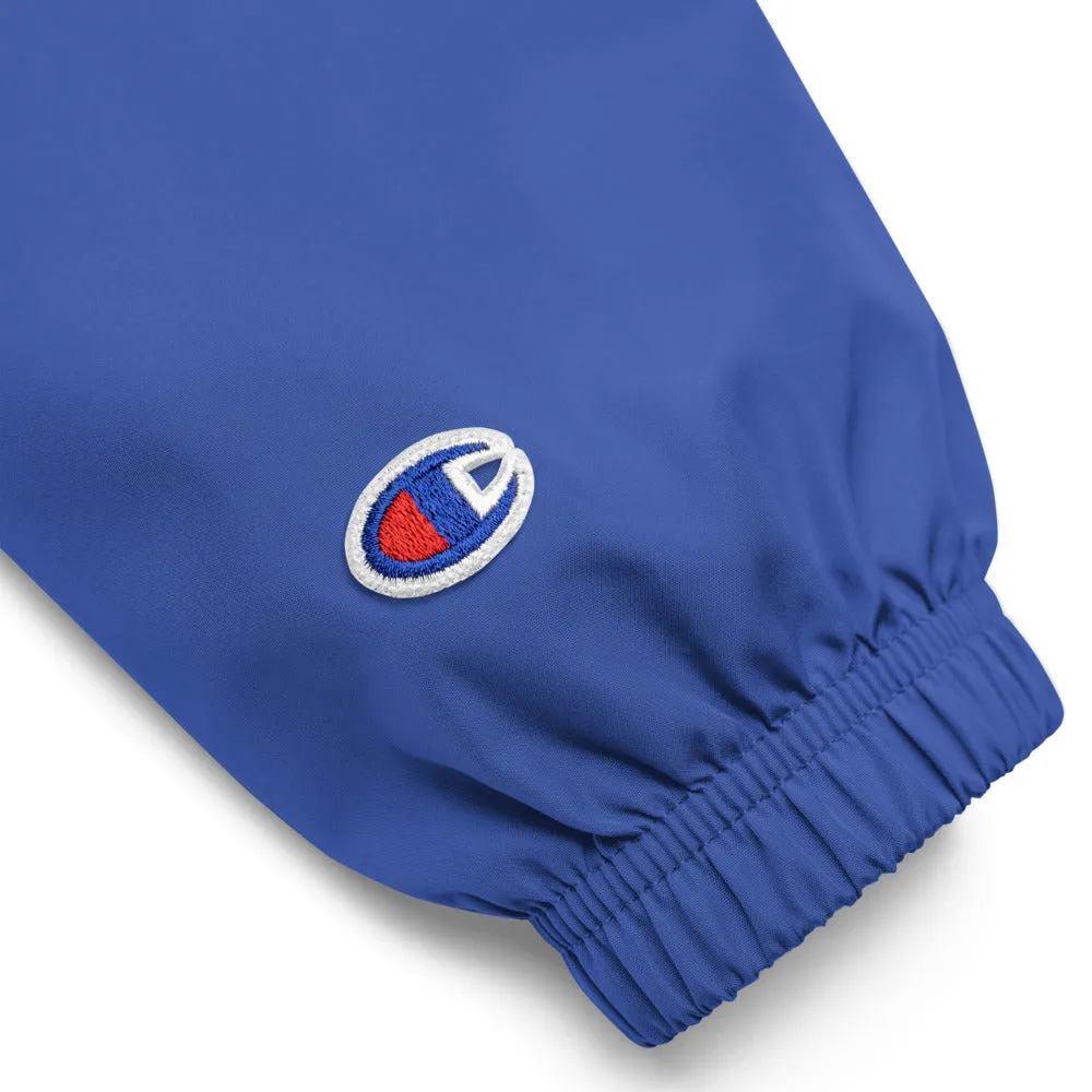 Bud Light Embroidered Champion Packable Jacket