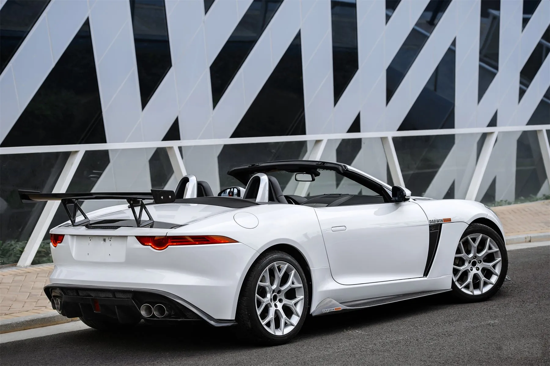 DarwinPRO 2013-2017 Jaguar F-Type Coupe & Convertible IMP Performance Rear Diffuser