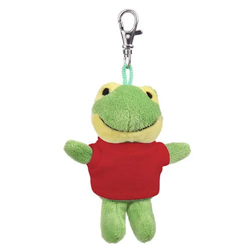 Frog Keychain with Tee 4"