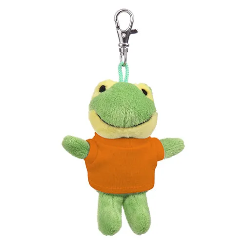 Frog Keychain with Tee 4"
