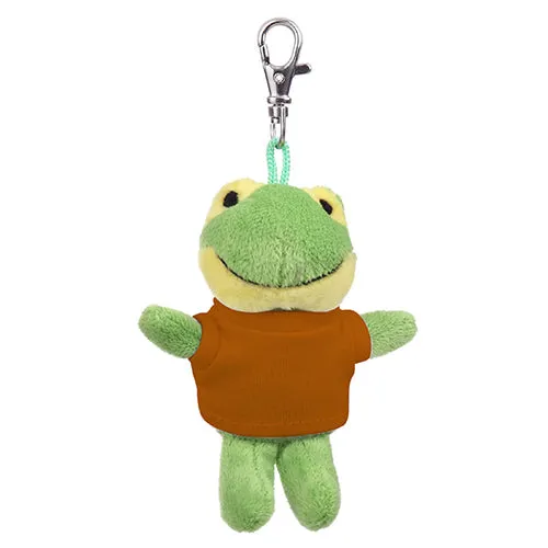 Frog Keychain with Tee 4"