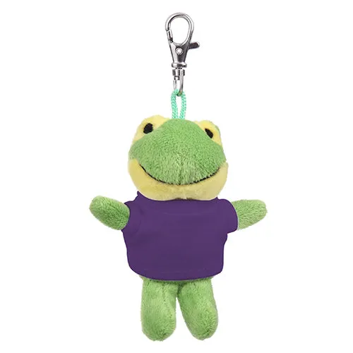 Frog Keychain with Tee 4"