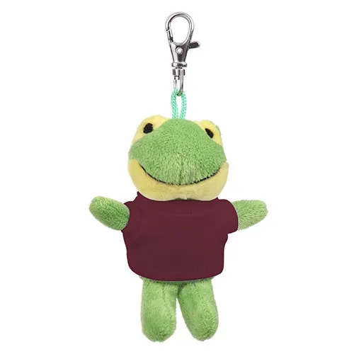 Frog Keychain with Tee 4"
