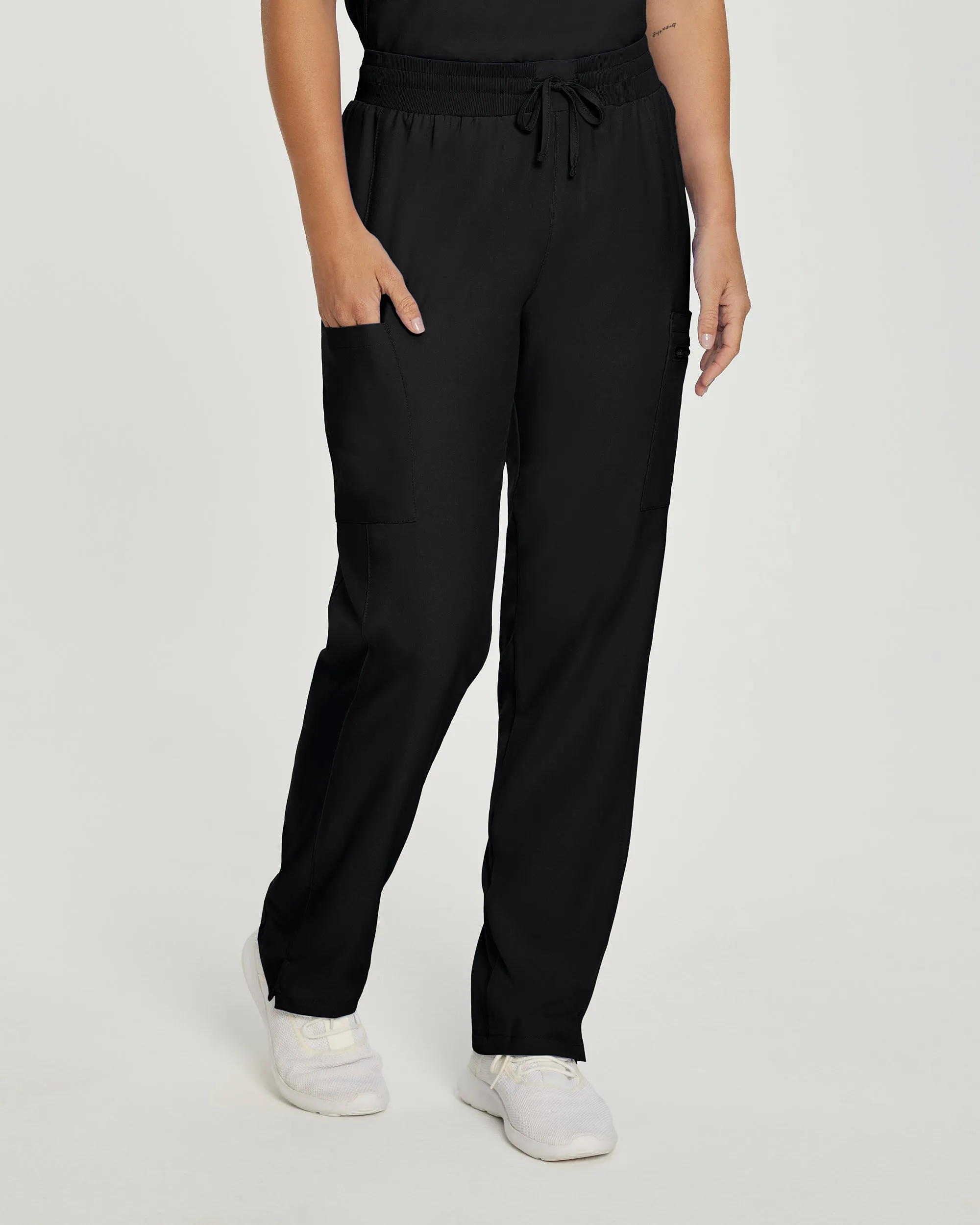 Landau Forward Women's Cargo Scrub Pants, Petite