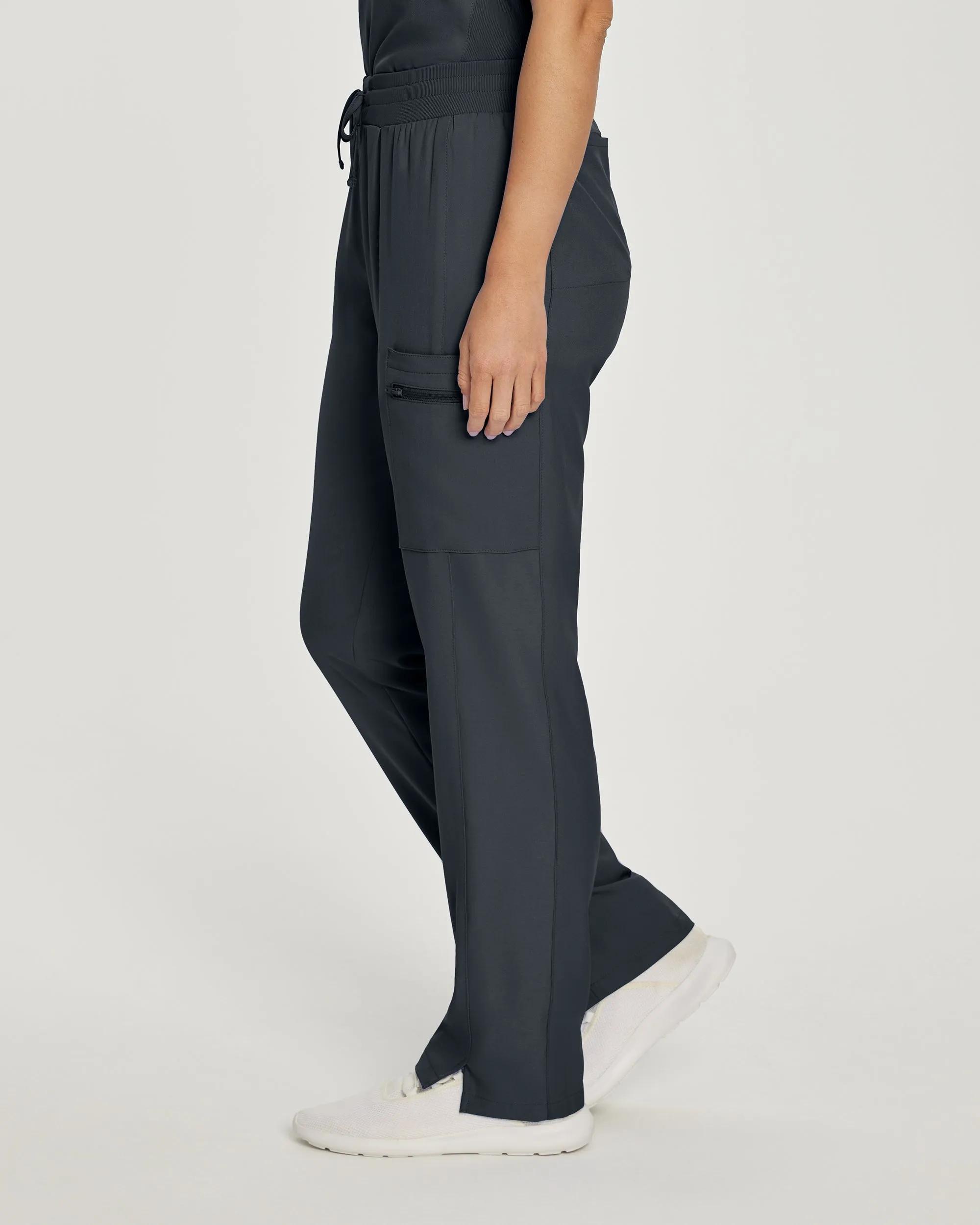 Landau Forward Women's Cargo Scrub Pants, Petite