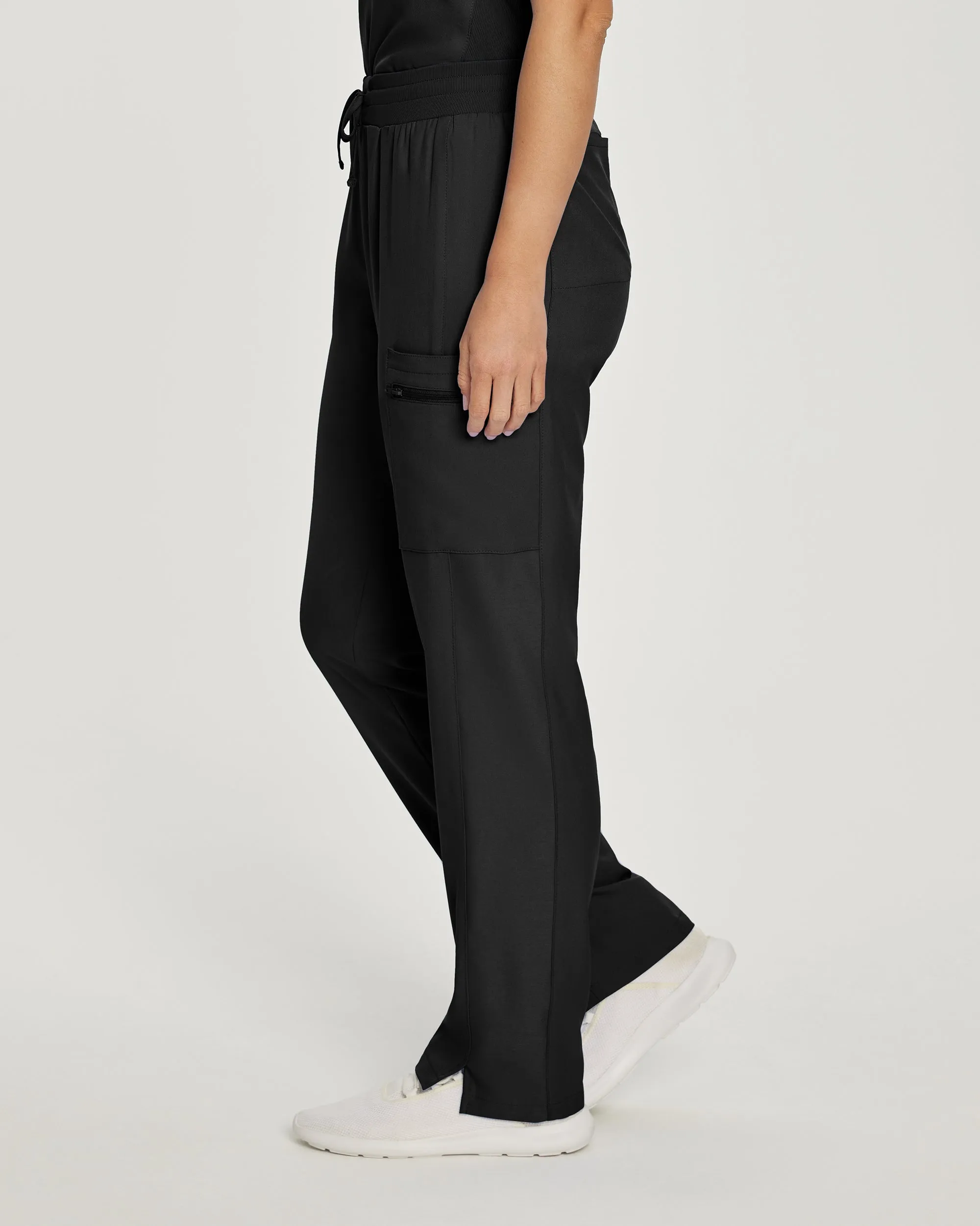 Landau Forward Women's Cargo Scrub Pants, Petite