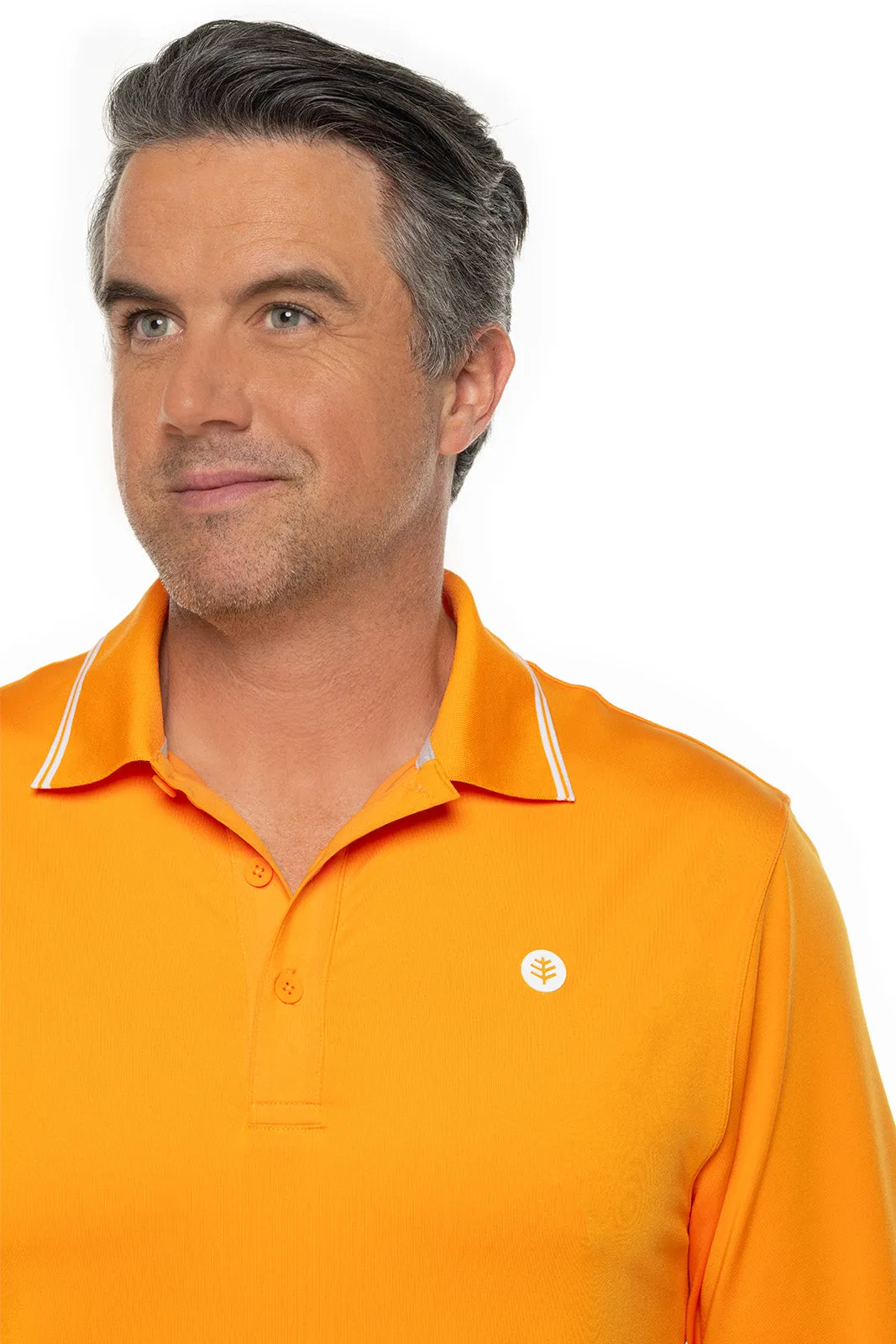 Men's Erodym Short Sleeve Golf Polo  |  Apricot Crush