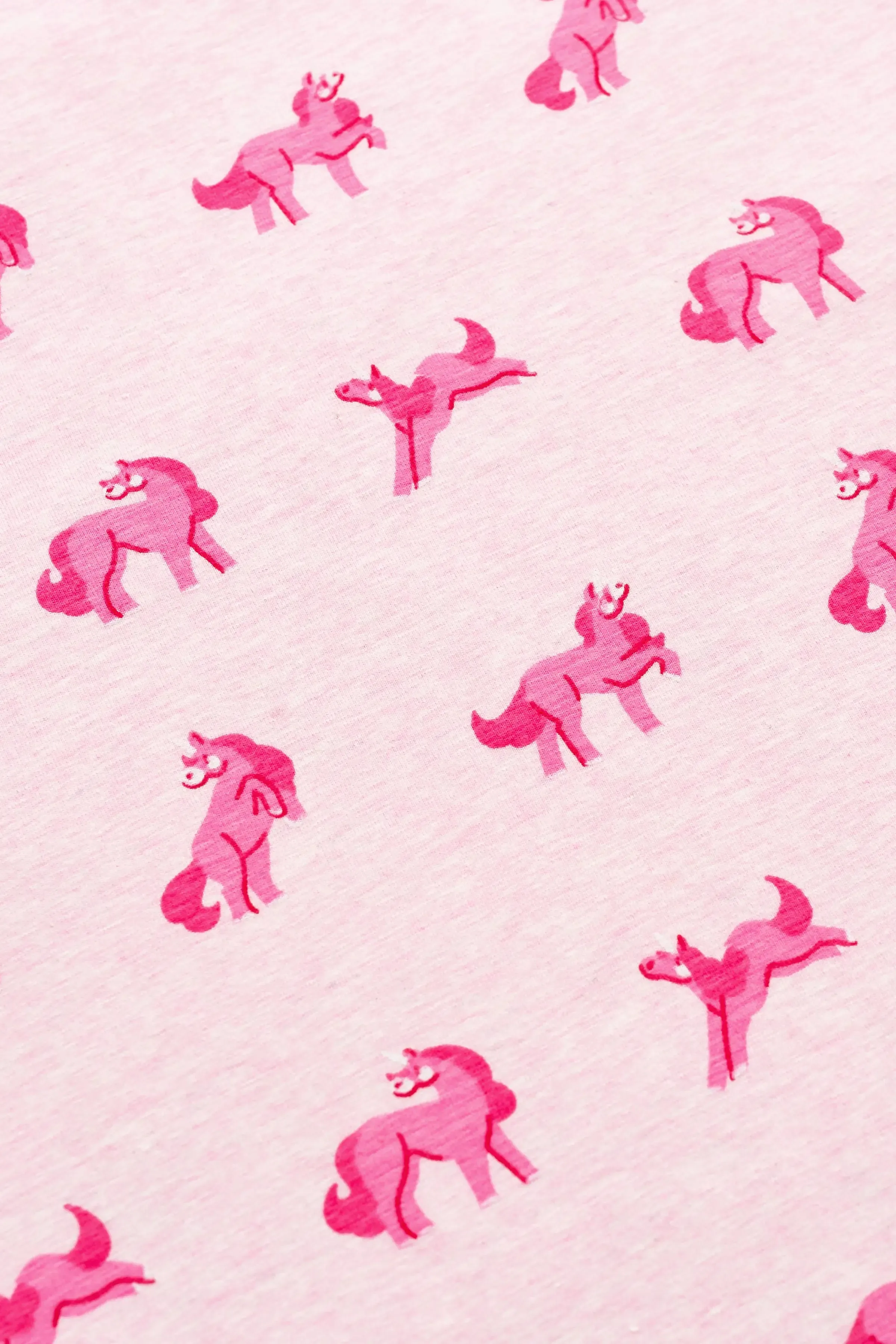 One-Piece Baby Pajamas_Pink Unicorns