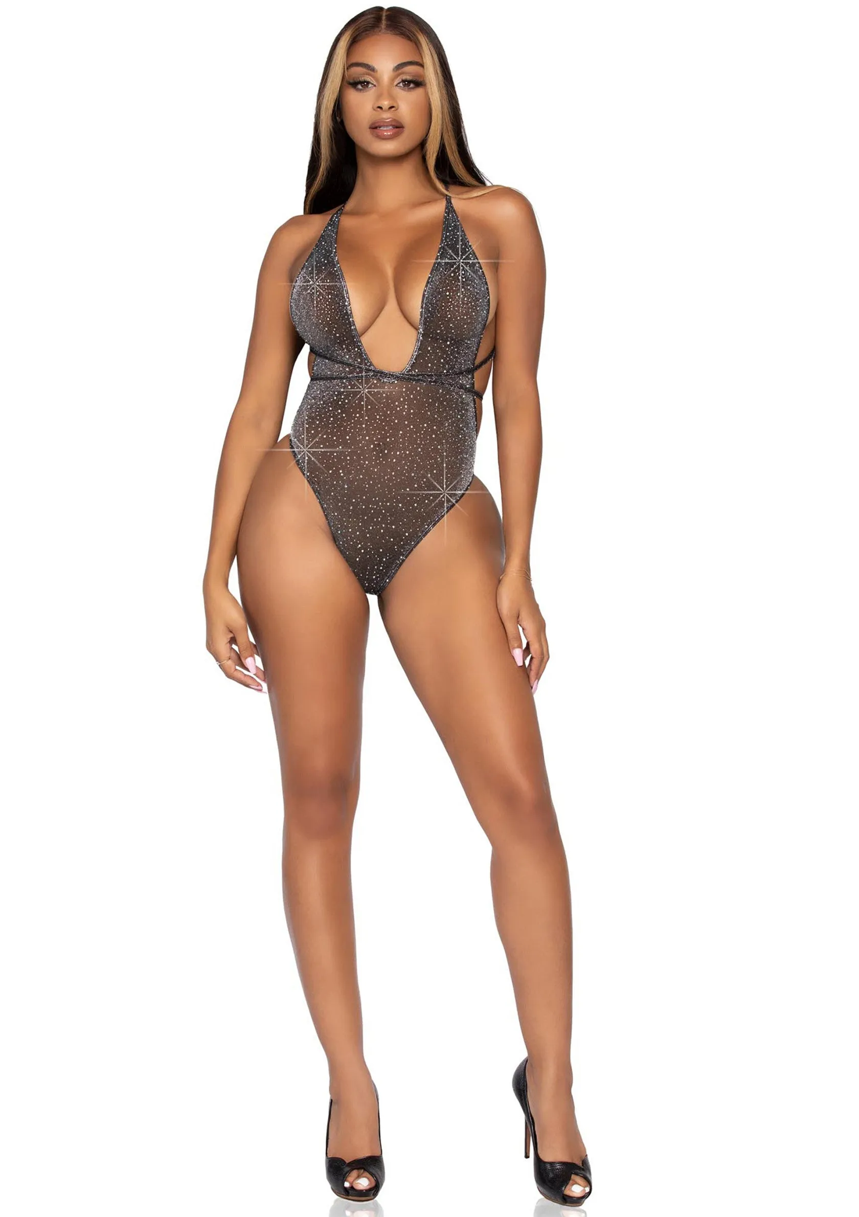 Teddy With Wrap-Around Straps