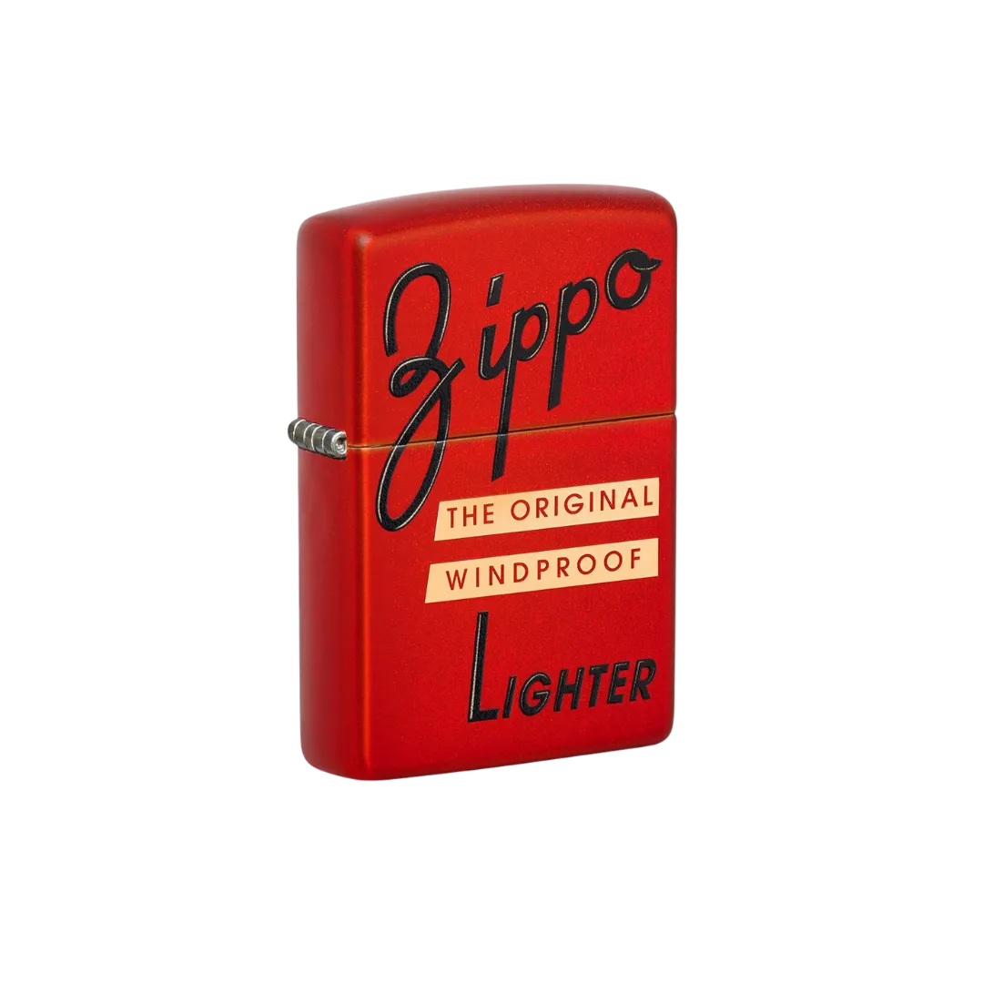 Zippo Red Box Top Design